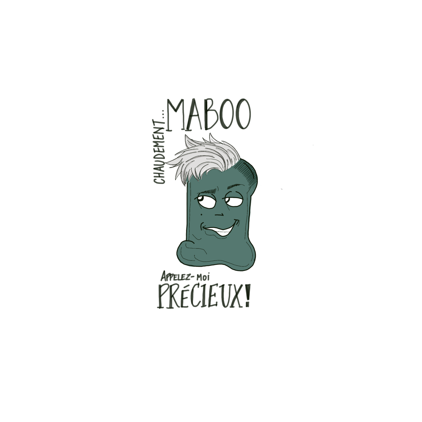 Mascotte MaBoo Précieux, identité visuelle de la marque bien-être spécialisée dans la chaleur thérapeutique