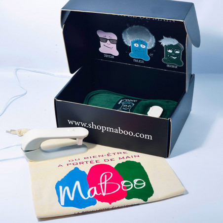 Bouillottes électrique ChillBoo Vert Précieux - MABOO SHOP